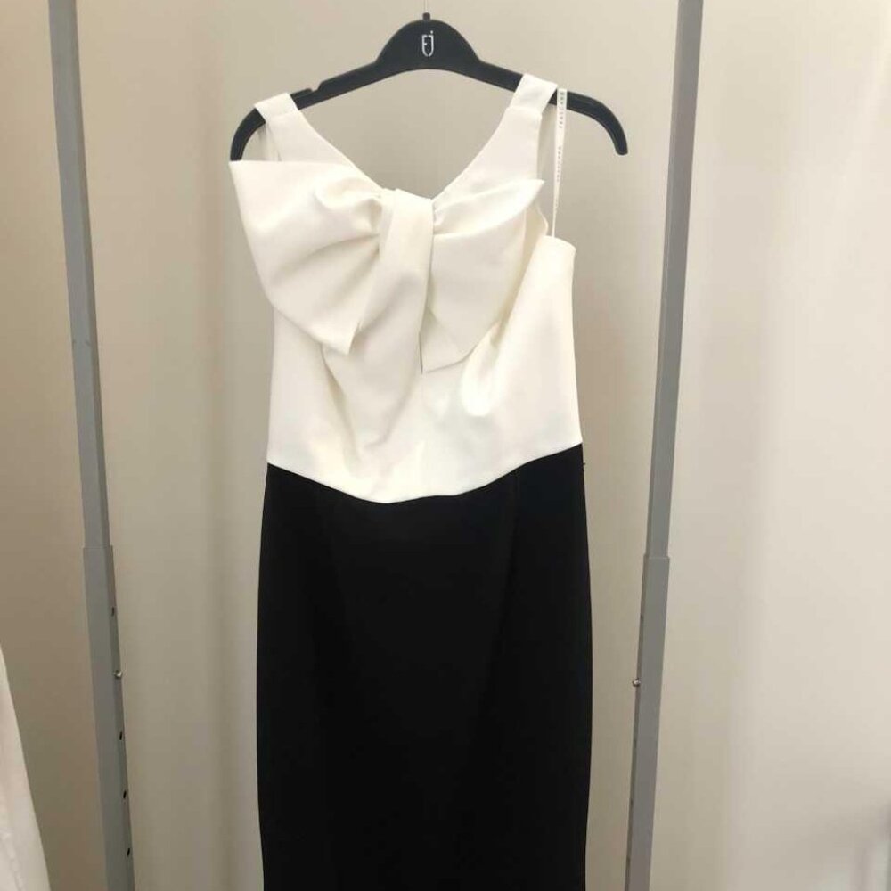 Frascara 3822 Black & Ivory Gown